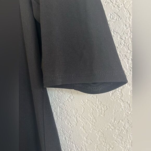 Eileen Fisher 100% Silk Black Slip Dress Medium - Picture 5 of 8